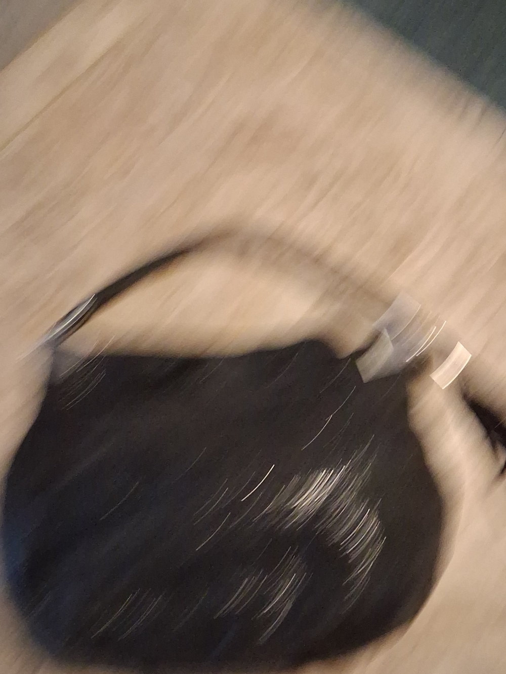 Halogen Black Fringe Leather Shoulder Bag